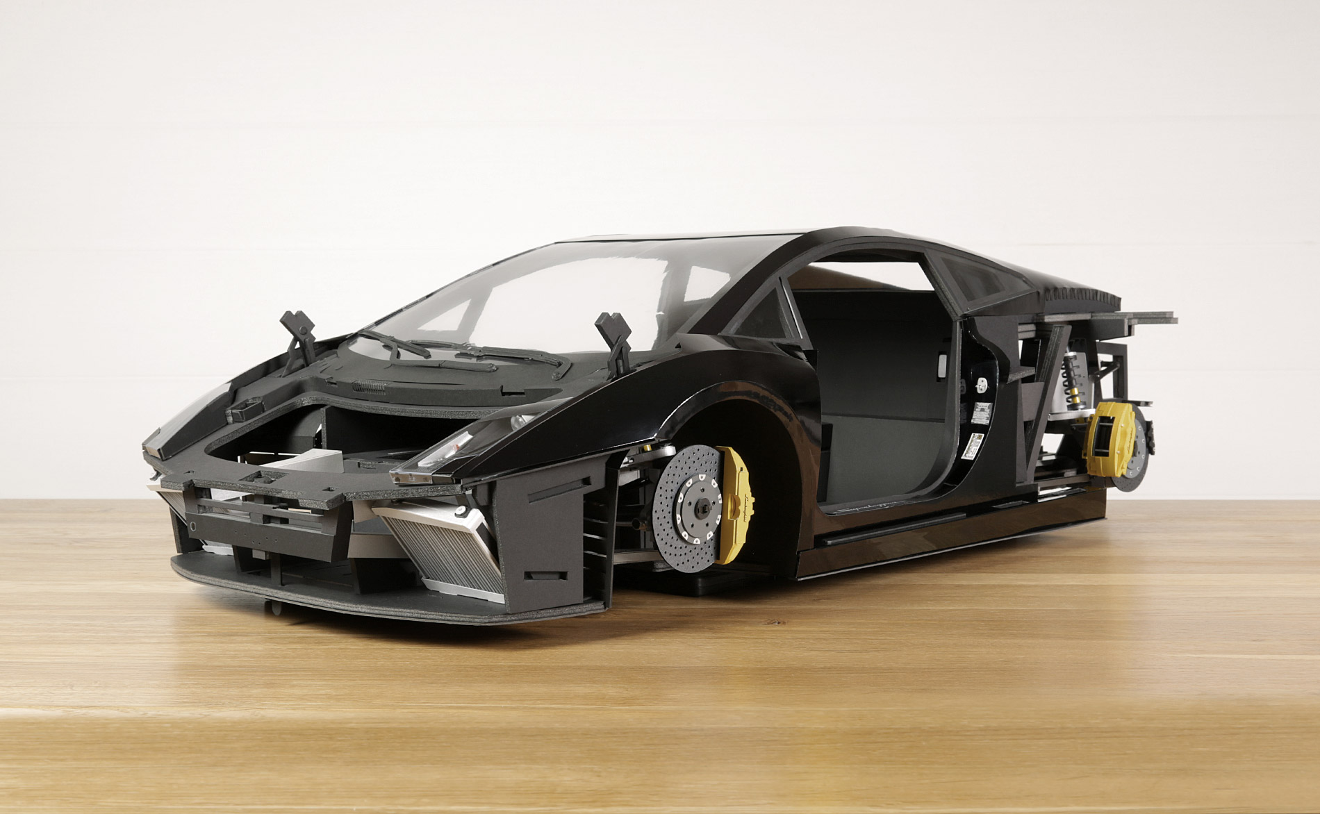 Front end almost finished. Just needs front trunk lid and bumper to be fitted.